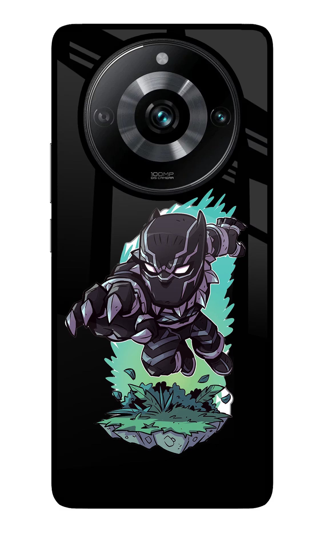 Black Panther Realme Narzo 60 Pro Glass Case