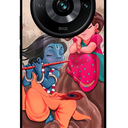 Radhe Krishna Realme Narzo 60 Pro Glass Case