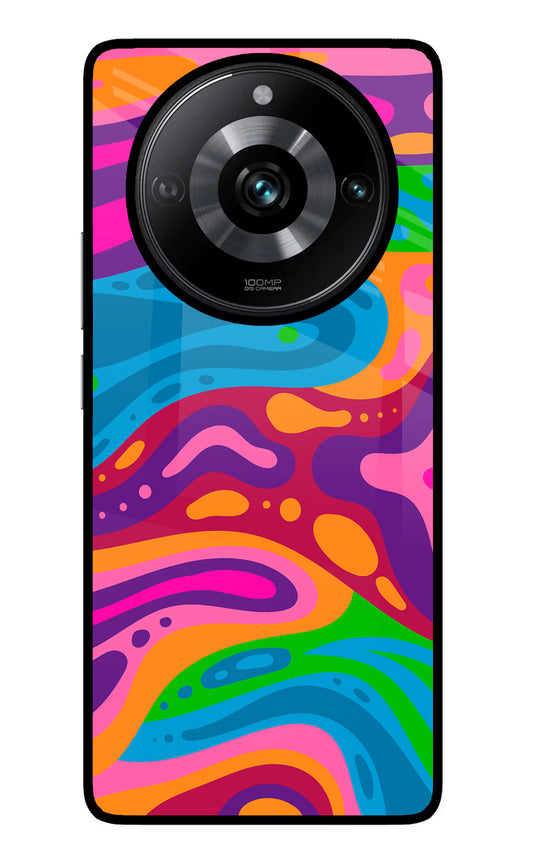 Trippy Pattern Realme Narzo 60 Pro Glass Case
