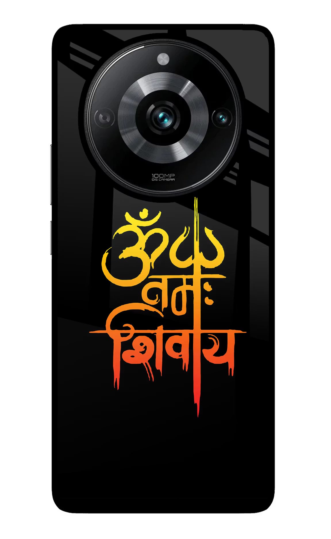 Om Namah Shivay Realme Narzo 60 Pro Glass Case Back Cover by Casekaro