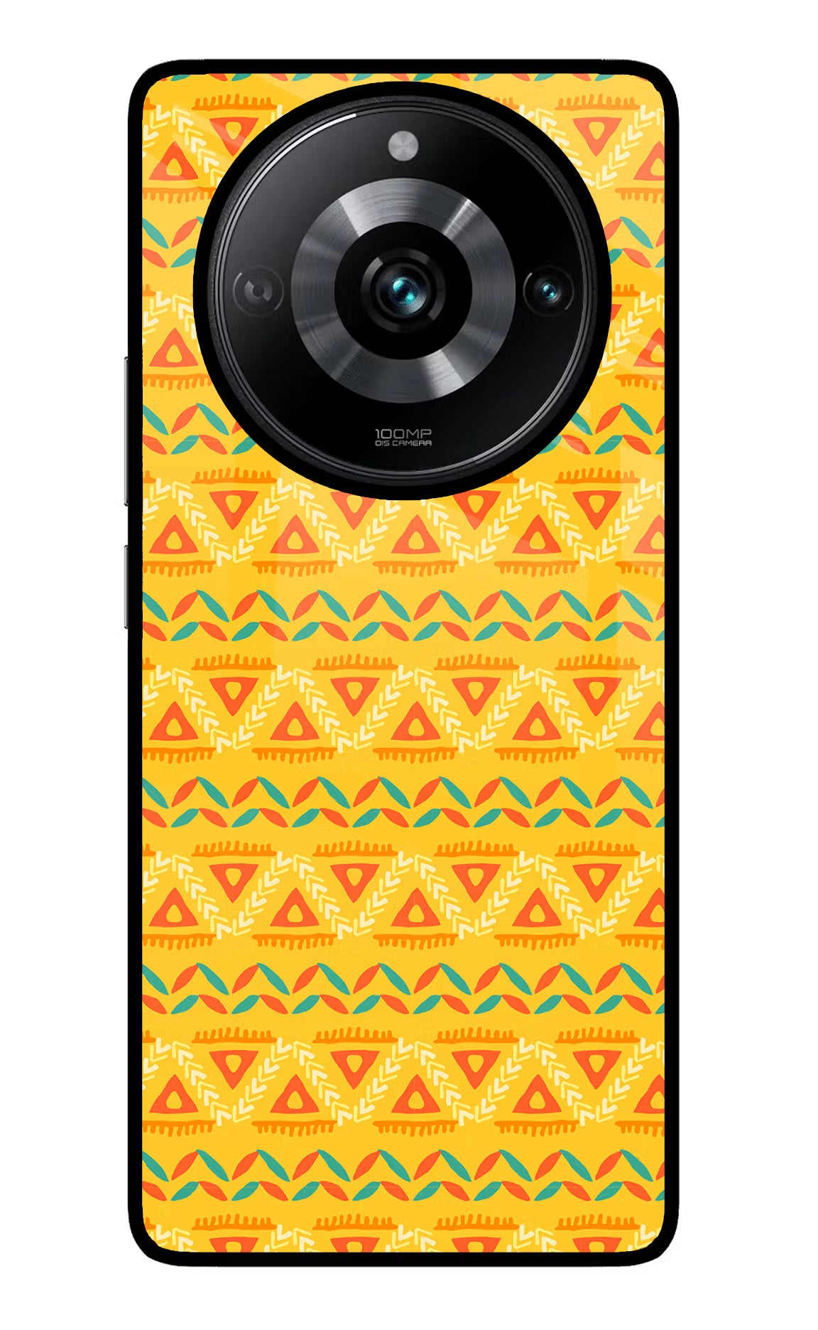 Tribal Pattern Realme Narzo 60 Pro Glass Case Back Cover by Casekaro