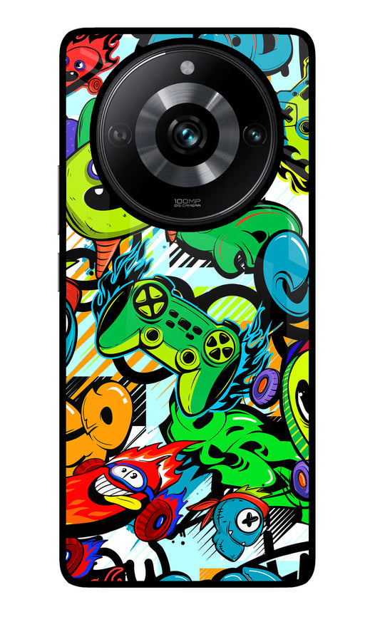 Game Doodle Realme Narzo 60 Pro Glass Case