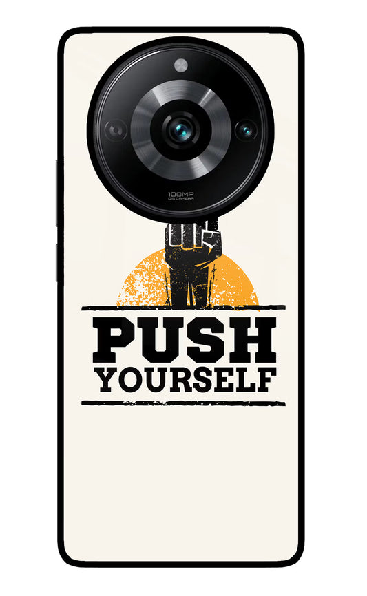 Push Yourself Realme Narzo 60 Pro Glass Case