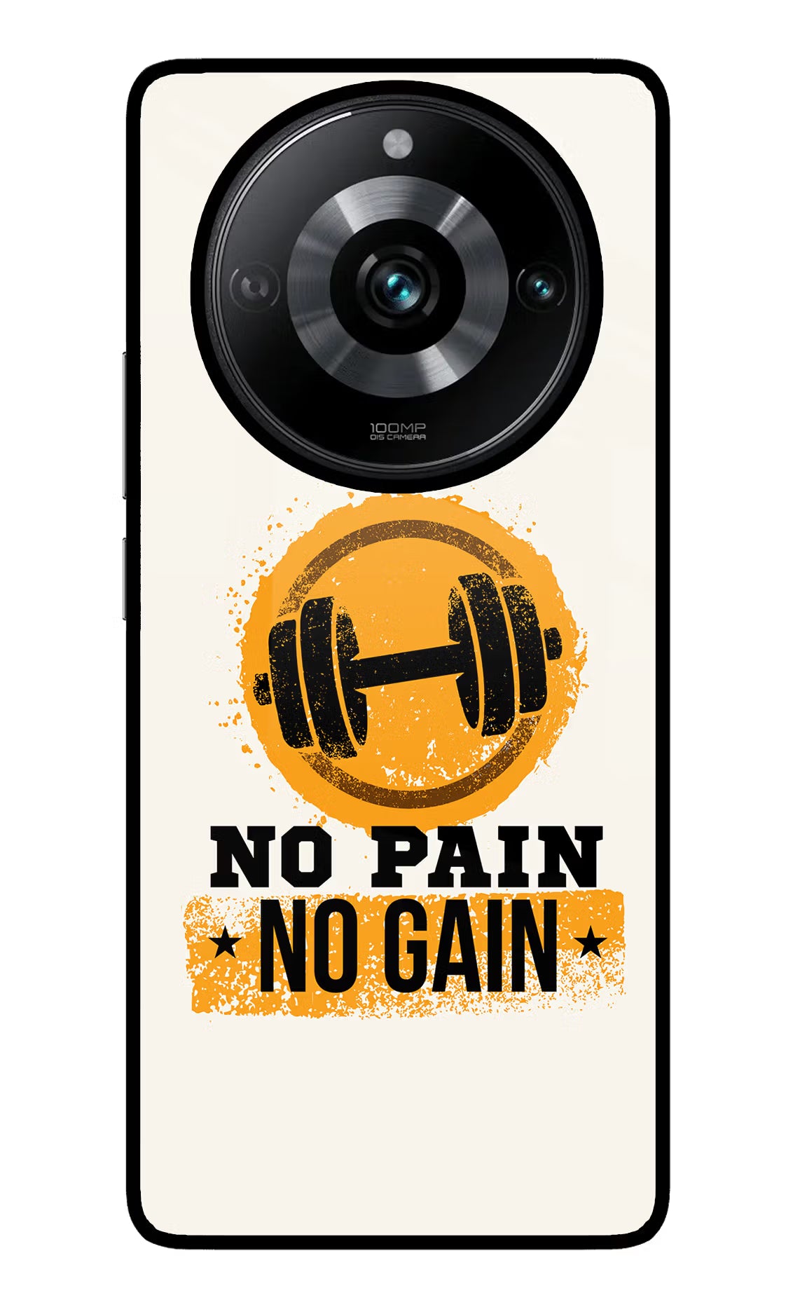 No Pain No Gain Realme Narzo 60 Pro Glass Case