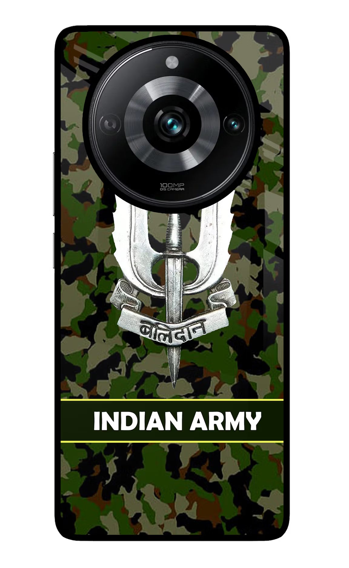 Balidan Indian Logo Realme Narzo 60 Pro Glass Case