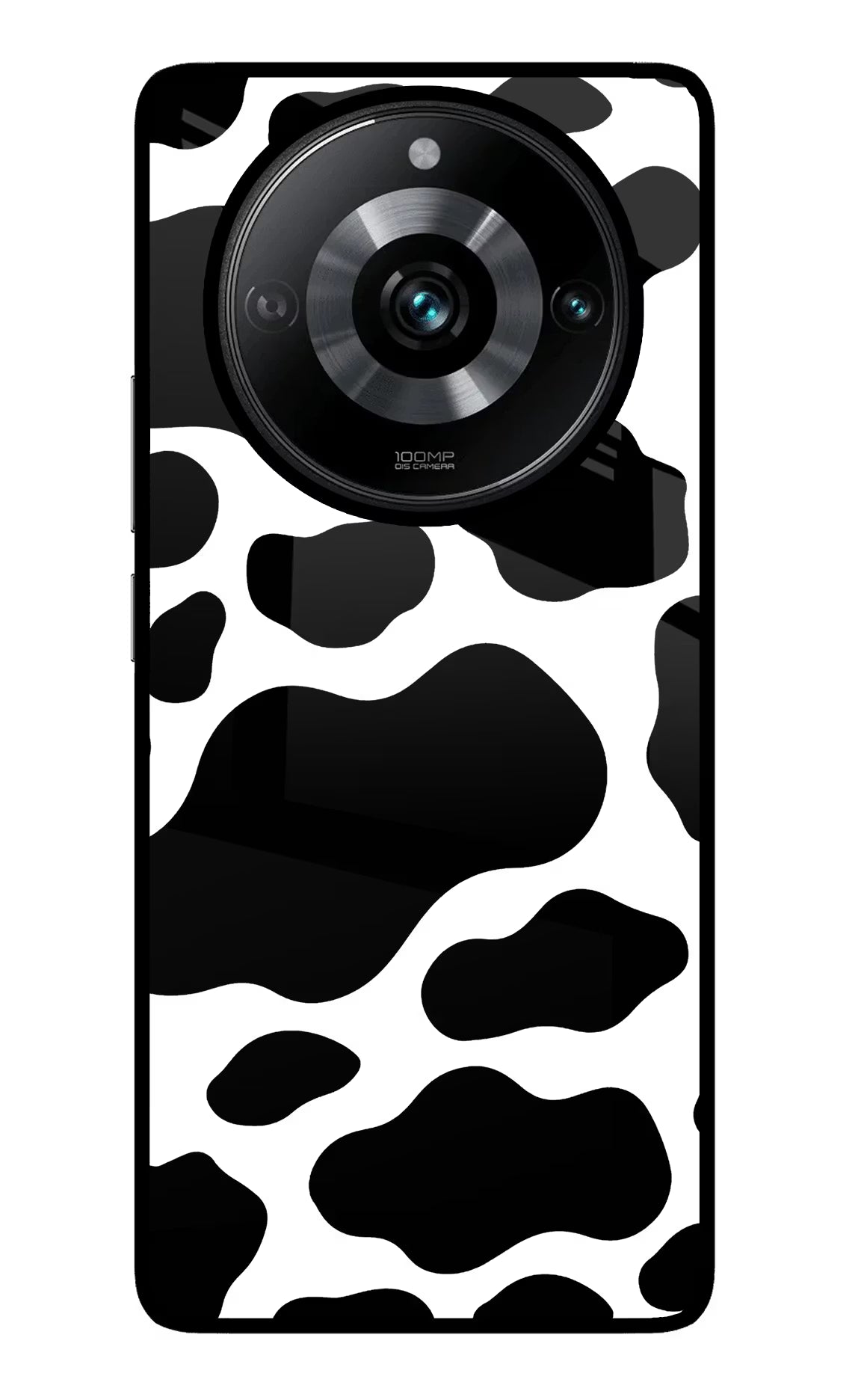 Cow Spots Realme Narzo 60 Pro Glass Case Back Cover by Casekaro