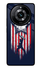 Captain America Marvel Art Realme Narzo 60 Pro Glass Case