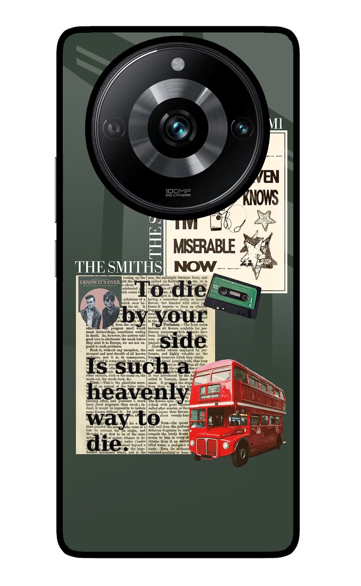 The Smiths Realme Narzo 60 Pro Glass Case Back Cover by Casekaro