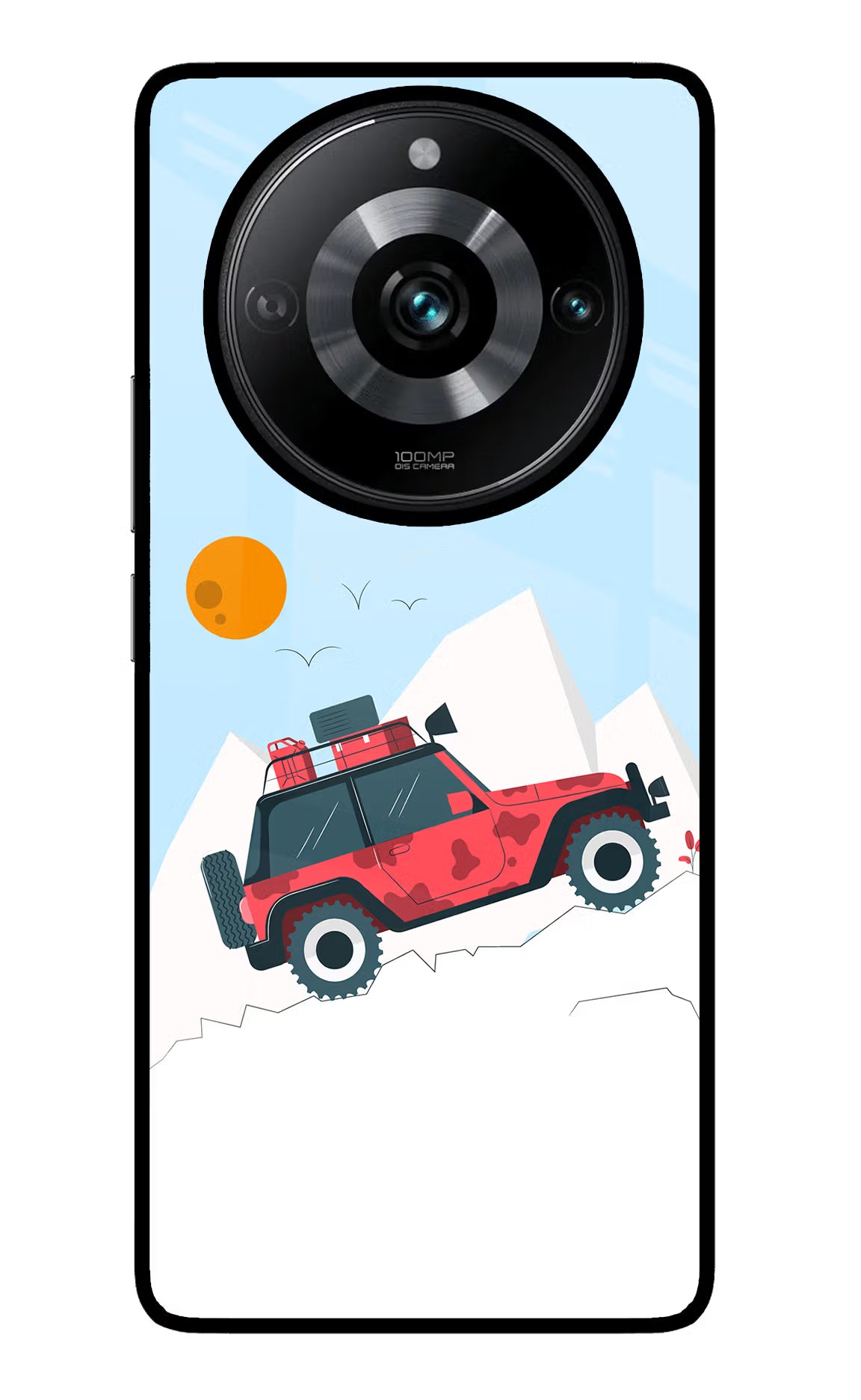 Mountain Trail Beast Realme Narzo 60 Pro Glass Case Back Cover by Casekaro