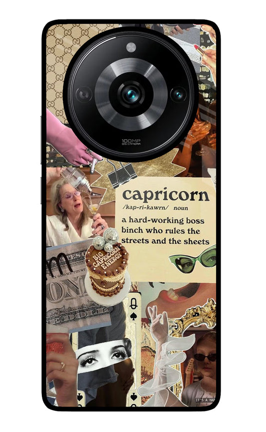 Capricorn Zodiac Realme Narzo 60 Pro Glass Case