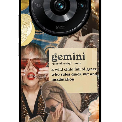Gemini Zodiac Realme Narzo 60 Pro Glass Case