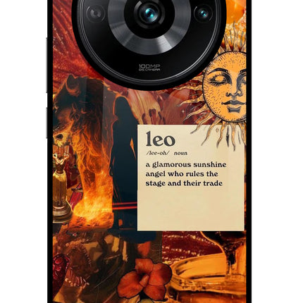 Leo Zodiac Realme Narzo 60 Pro Glass Case