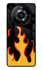 Fired Up – Black Realme Narzo 60 Pro Glass Case