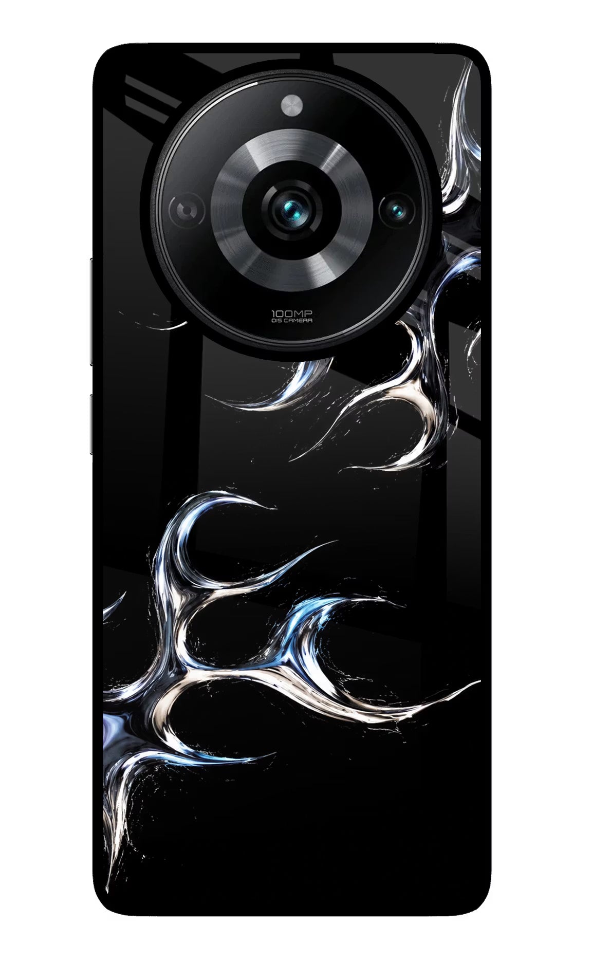 Chrome Tribal Realme Narzo 60 Pro Glass Case Back Cover by Casekaro