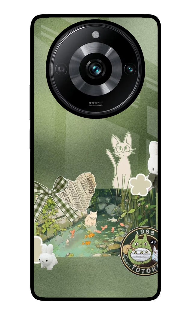 Aesthetic anime Realme Narzo 60 Pro Glass Case