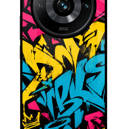 Graffiti Vibe Realme Narzo 60 Pro Glass Case