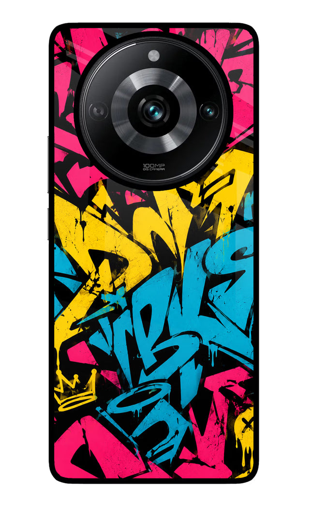 Graffiti Vibe Realme Narzo 60 Pro Glass Case