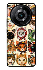 Cool Cat Realme Narzo 60 Pro Glass Case