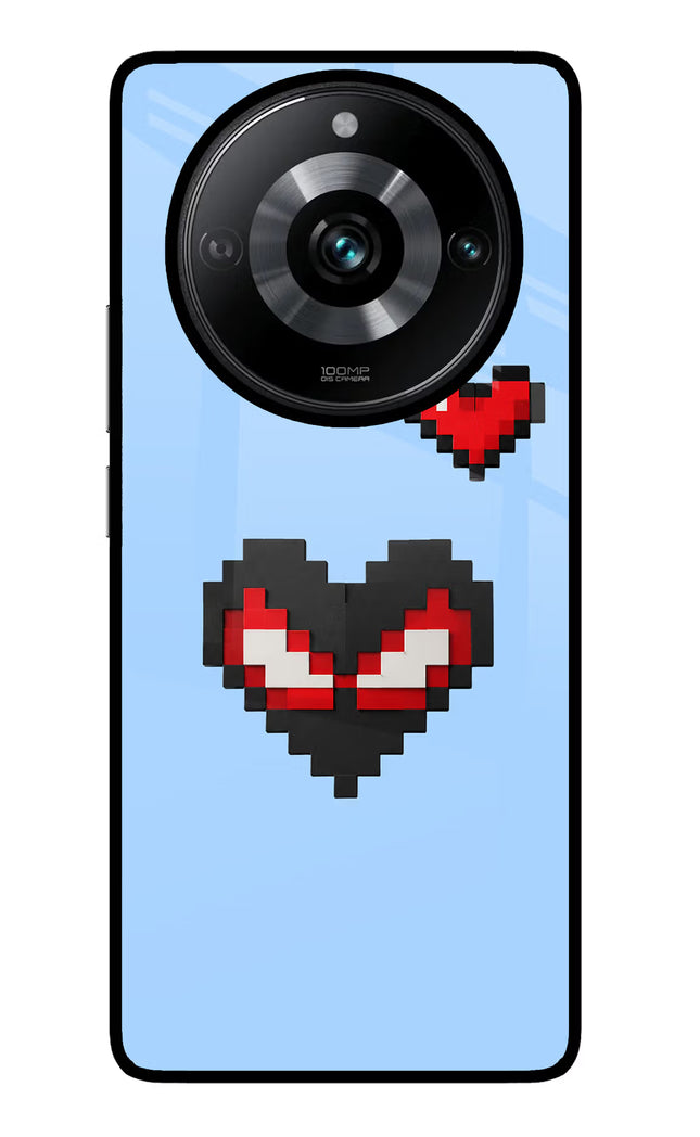 Peter Heart Realme Narzo 60 Pro Glass Case