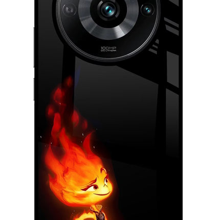 Ember Flame Realme Narzo 60 Pro Glass Case