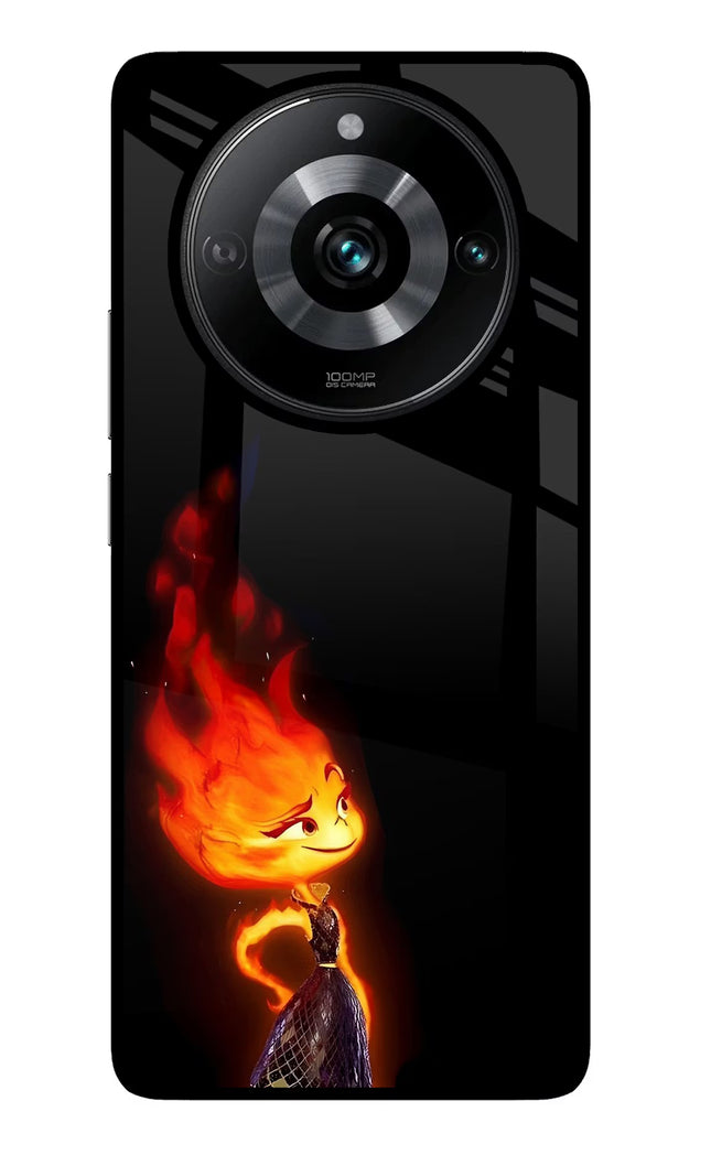Ember Flame Realme Narzo 60 Pro Glass Case