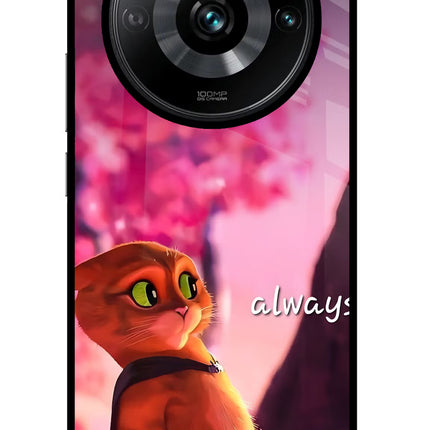 Always Cat Realme Narzo 60 Pro Glass Case