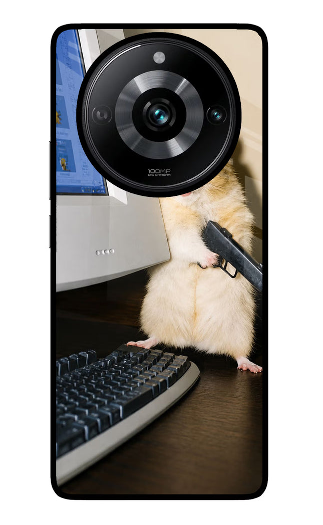 Hacker Hamster Realme Narzo 60 Pro Glass Case