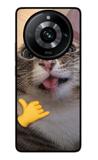 Silly Cat Call Realme Narzo 60 Pro Glass Case