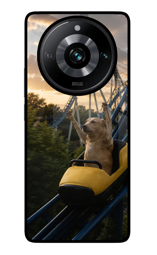Rollercoaster Dog Realme Narzo 60 Pro Glass Case