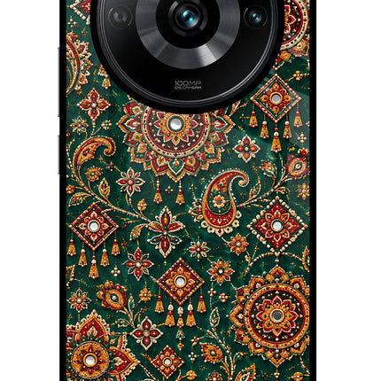 Green Pataka Realme Narzo 60 Pro Glass Case