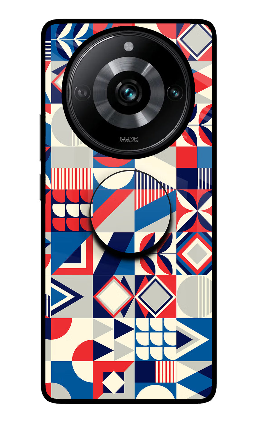 Colorful Pattern Realme Narzo 60 Pro Pop Case, Glass case