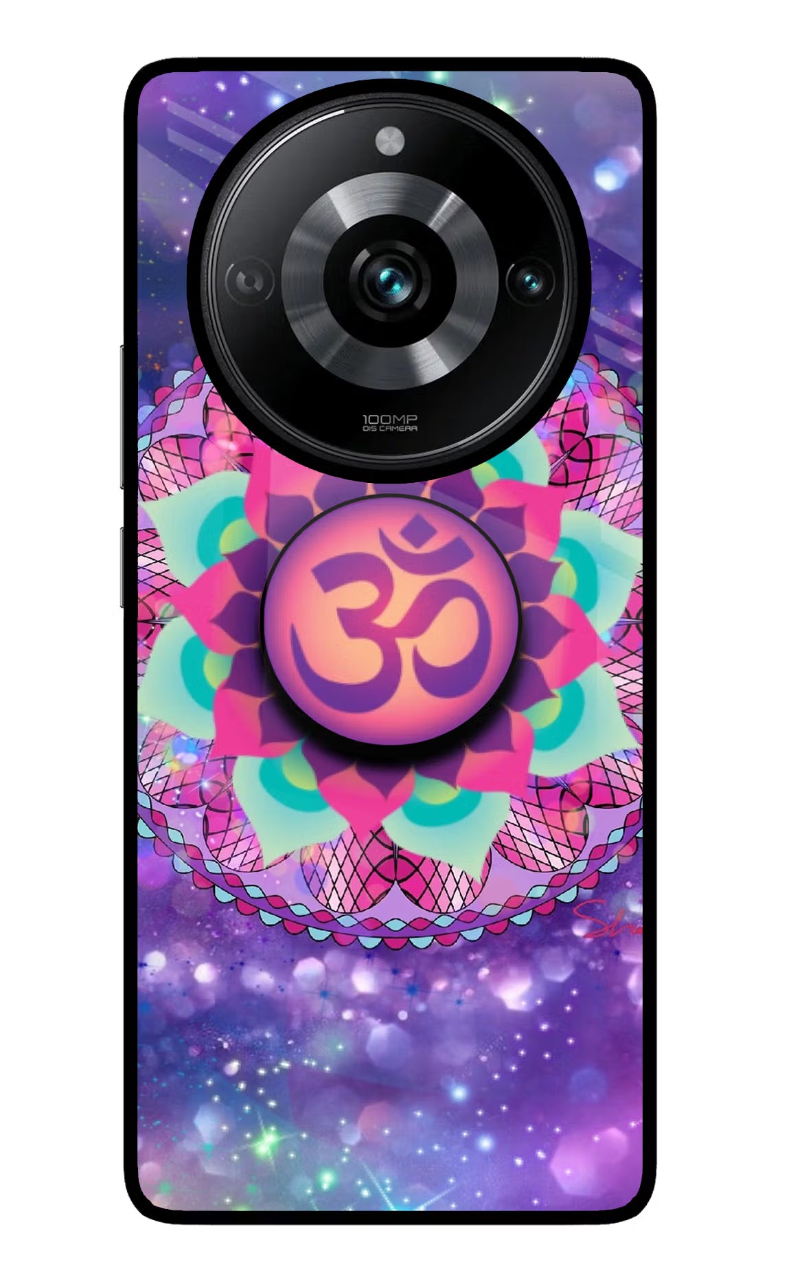 Om Purple Realme Narzo 60 Pro Pop Case by Casekaro