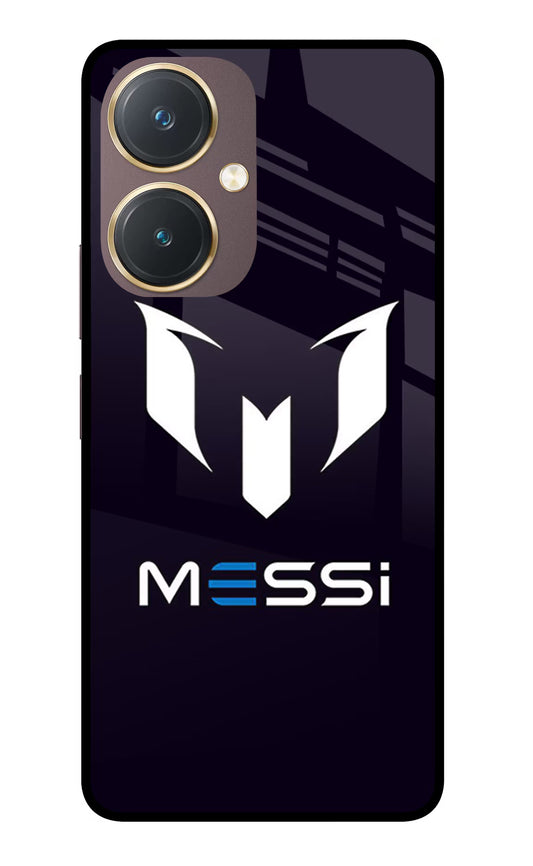 Messi Logo Vivo Y27 Glass Case