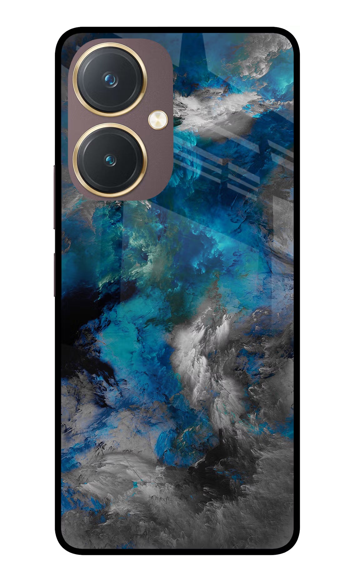 Artwork Vivo Y27 Glass Case Back Cover by Casekaro