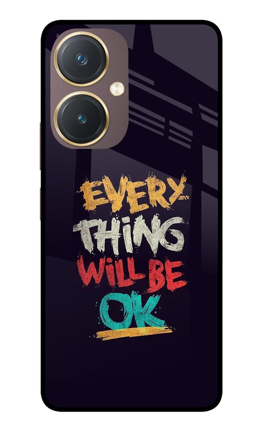 Everything Will Be Ok Vivo Y27 Glass Case