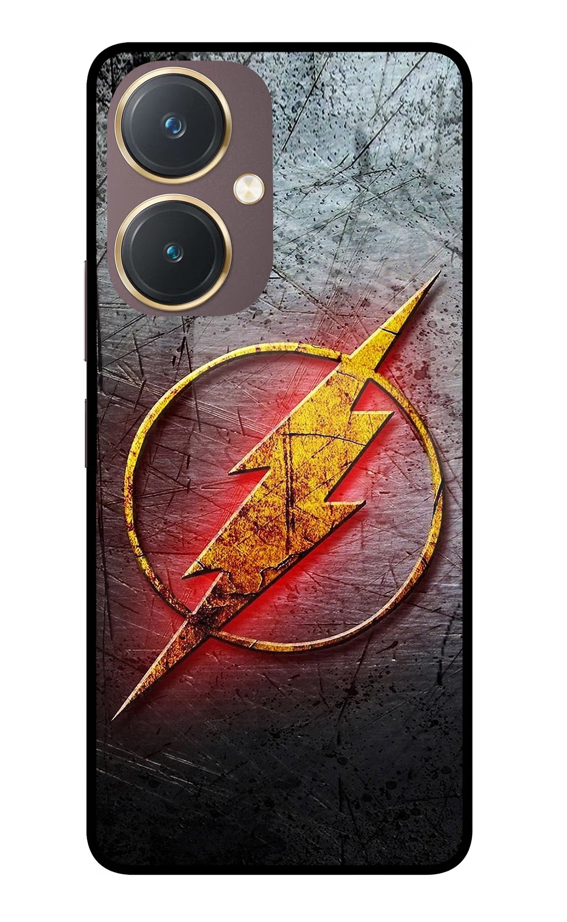 Flash Vivo Y27 Glass Case Back Cover by Casekaro