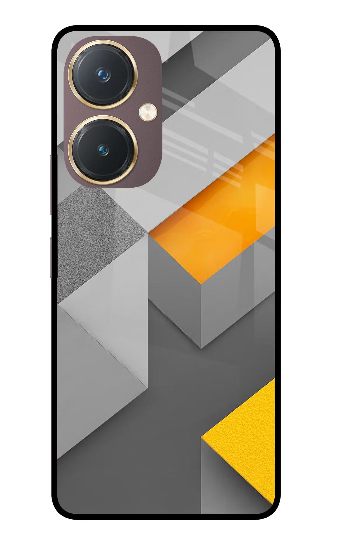 Abstract Vivo Y27 Glass Case Back Cover by Casekaro