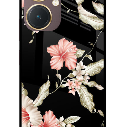 Flowers Vivo Y27 Glass Case