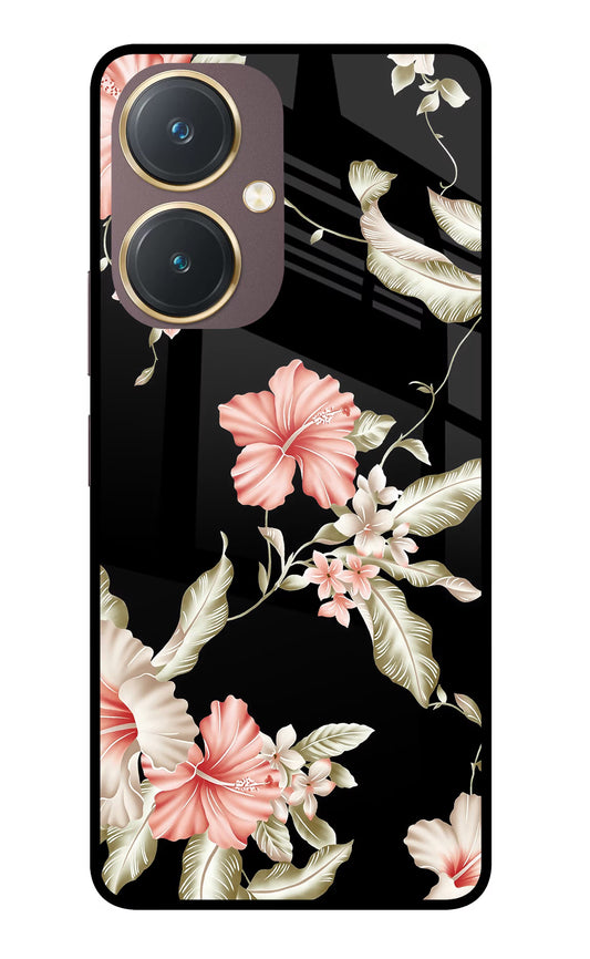 Flowers Vivo Y27 Glass Case