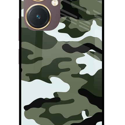 Camouflage Vivo Y27 Glass Case