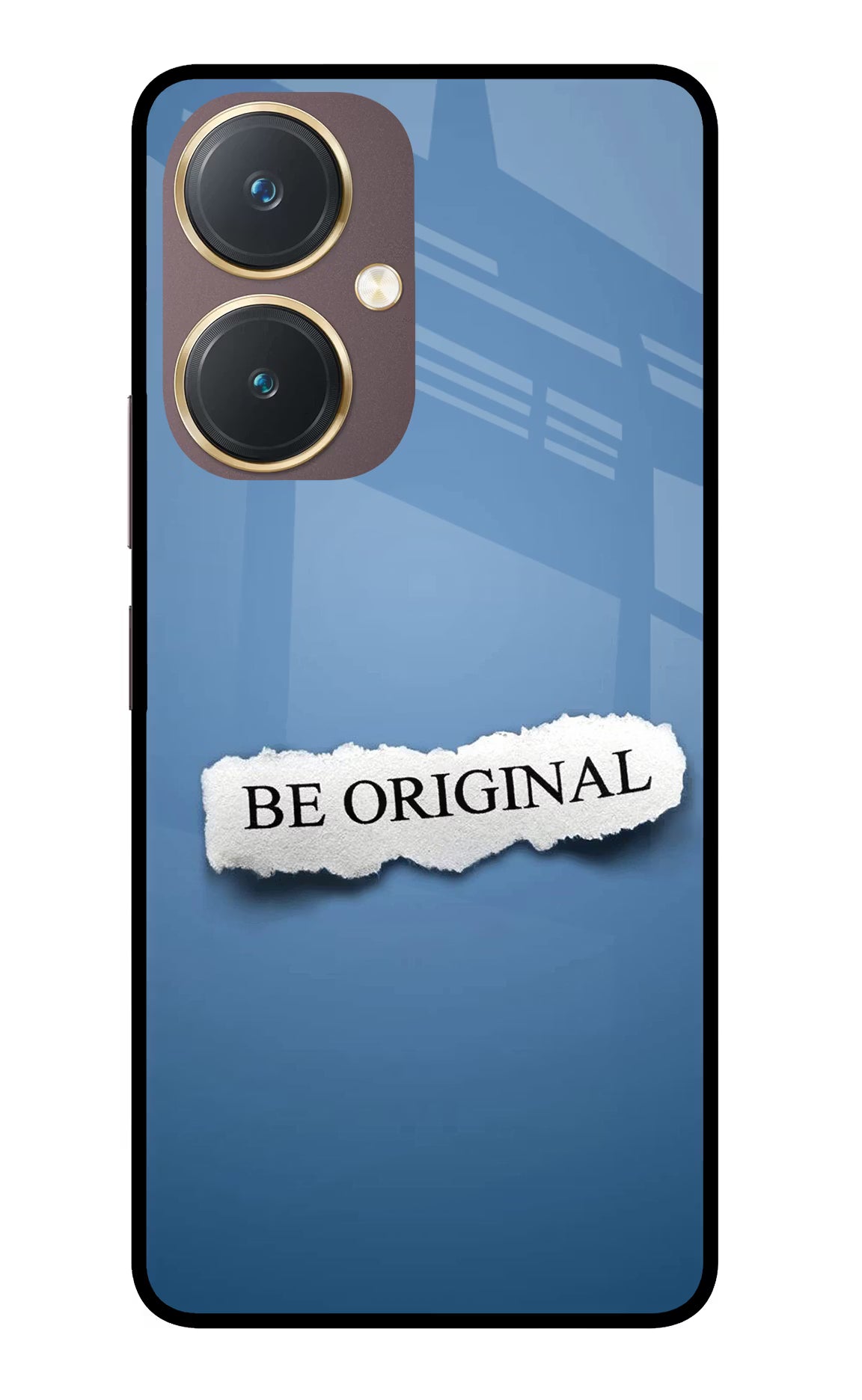 Be Original Vivo Y27 Glass Case Back Cover by Casekaro