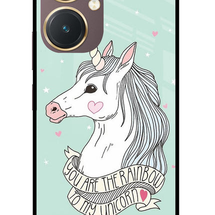 Unicorn Wallpaper Vivo Y27 Glass Case