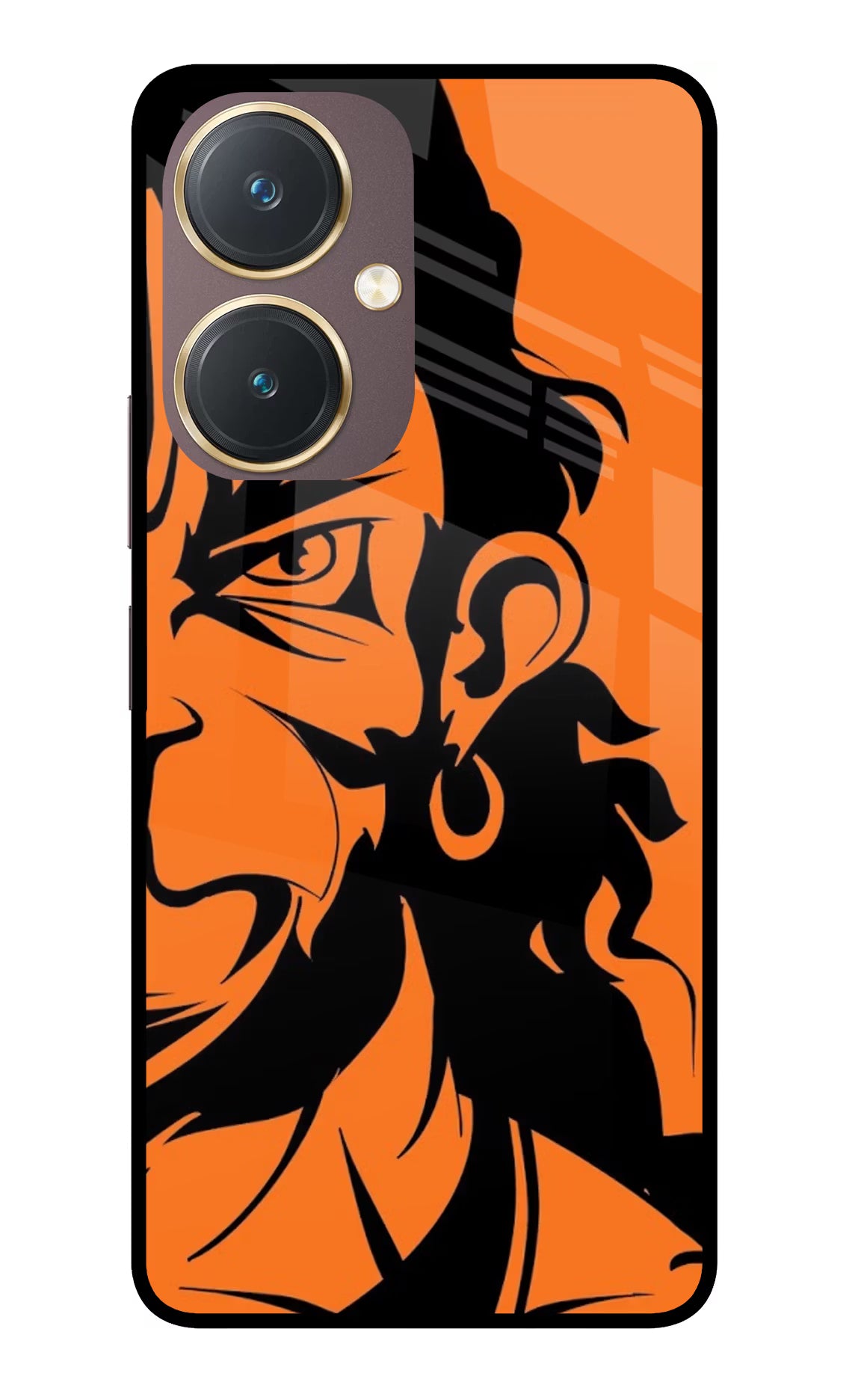 Hanuman Vivo Y27 Glass Case Back Cover by Casekaro