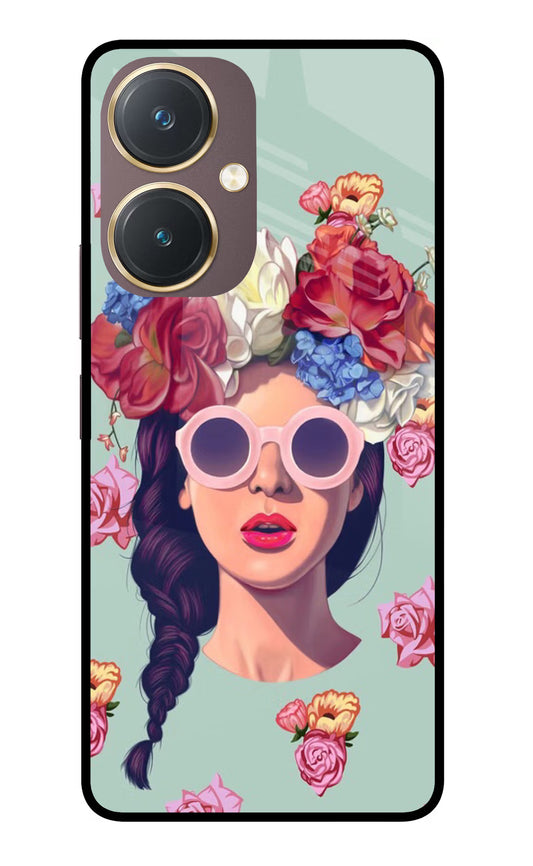 Pretty Girl Vivo Y27 Glass Case