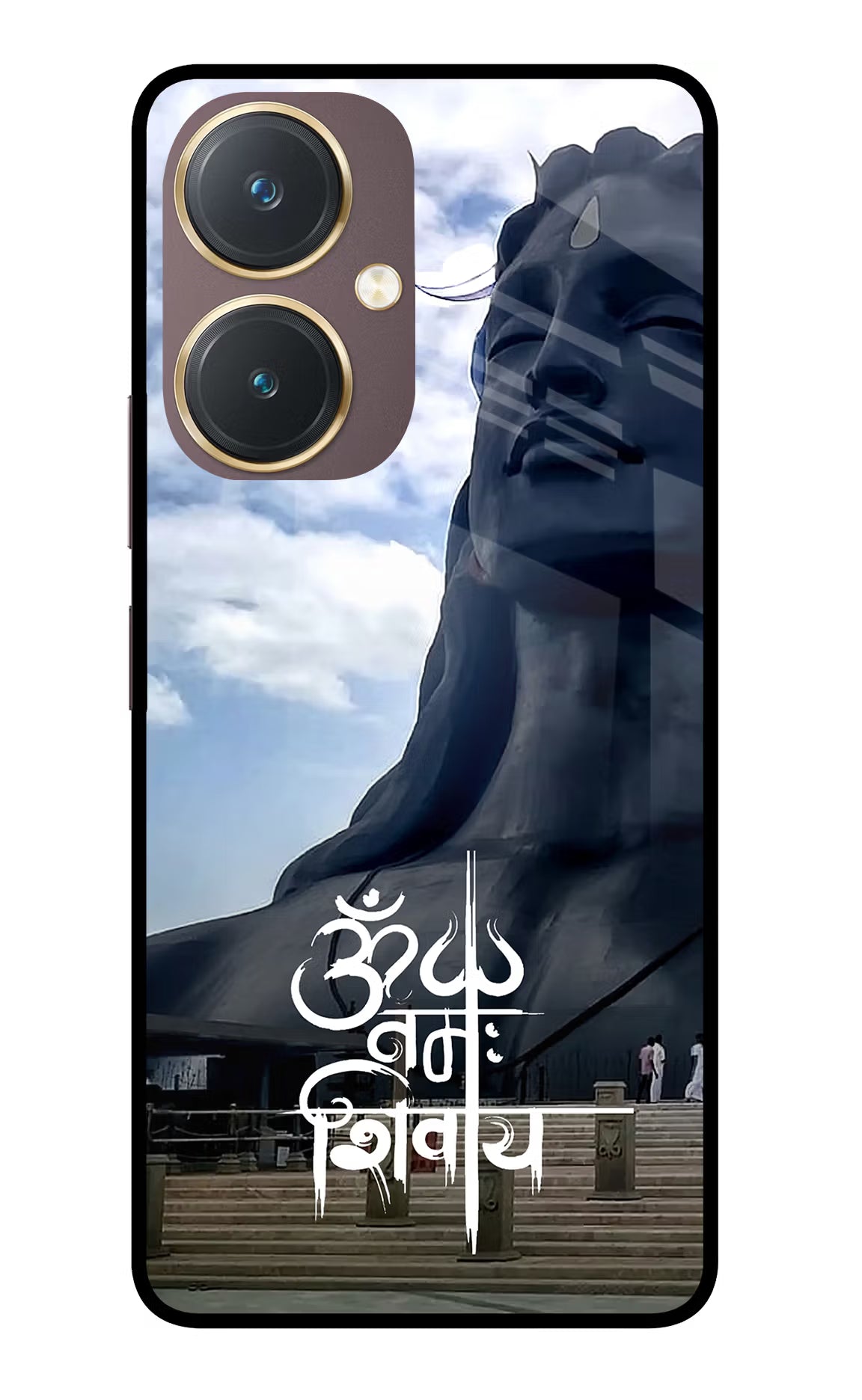 Om Namah Shivay Vivo Y27 Glass Case