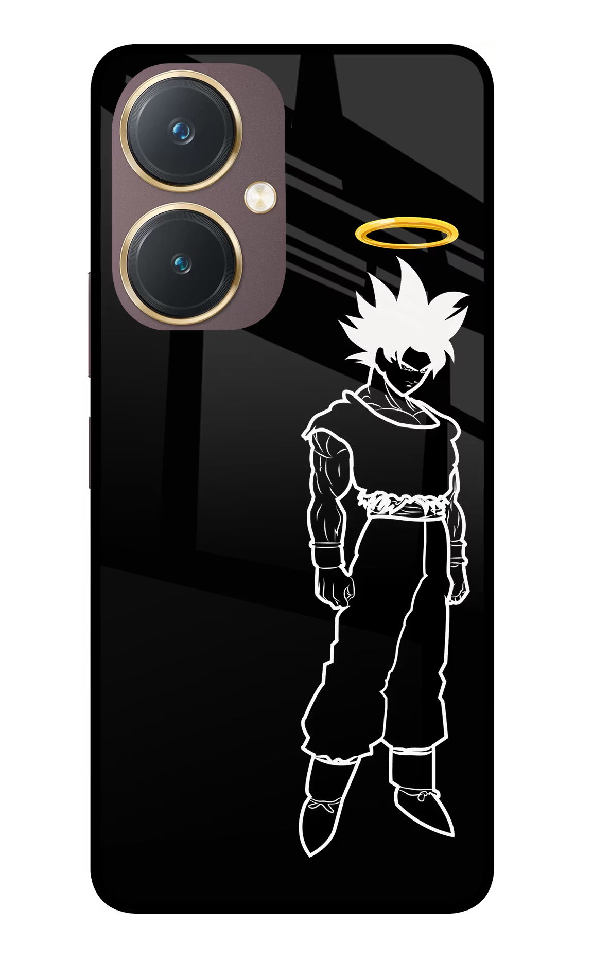 DBS Character Vivo Y27 Glass Case Back Cover by Casekaro