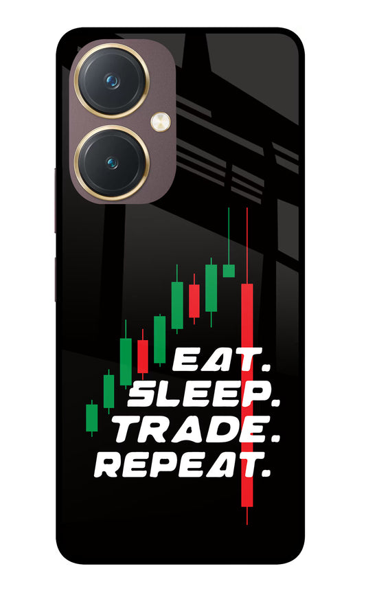 Eat Sleep Trade Repeat Vivo Y27 Glass Case