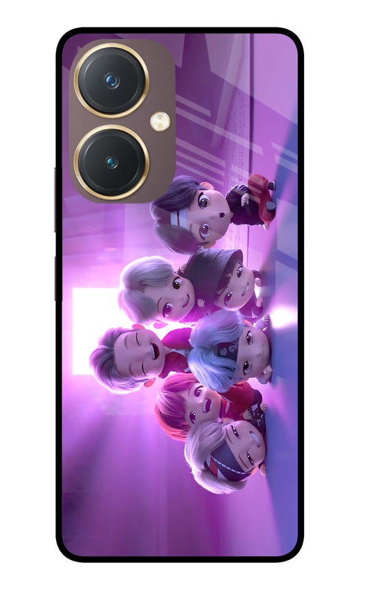BTS Chibi Vivo Y27 Glass Case