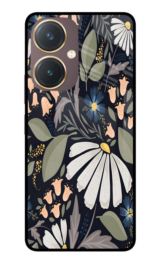 Flowers Art Vivo Y27 Glass Case