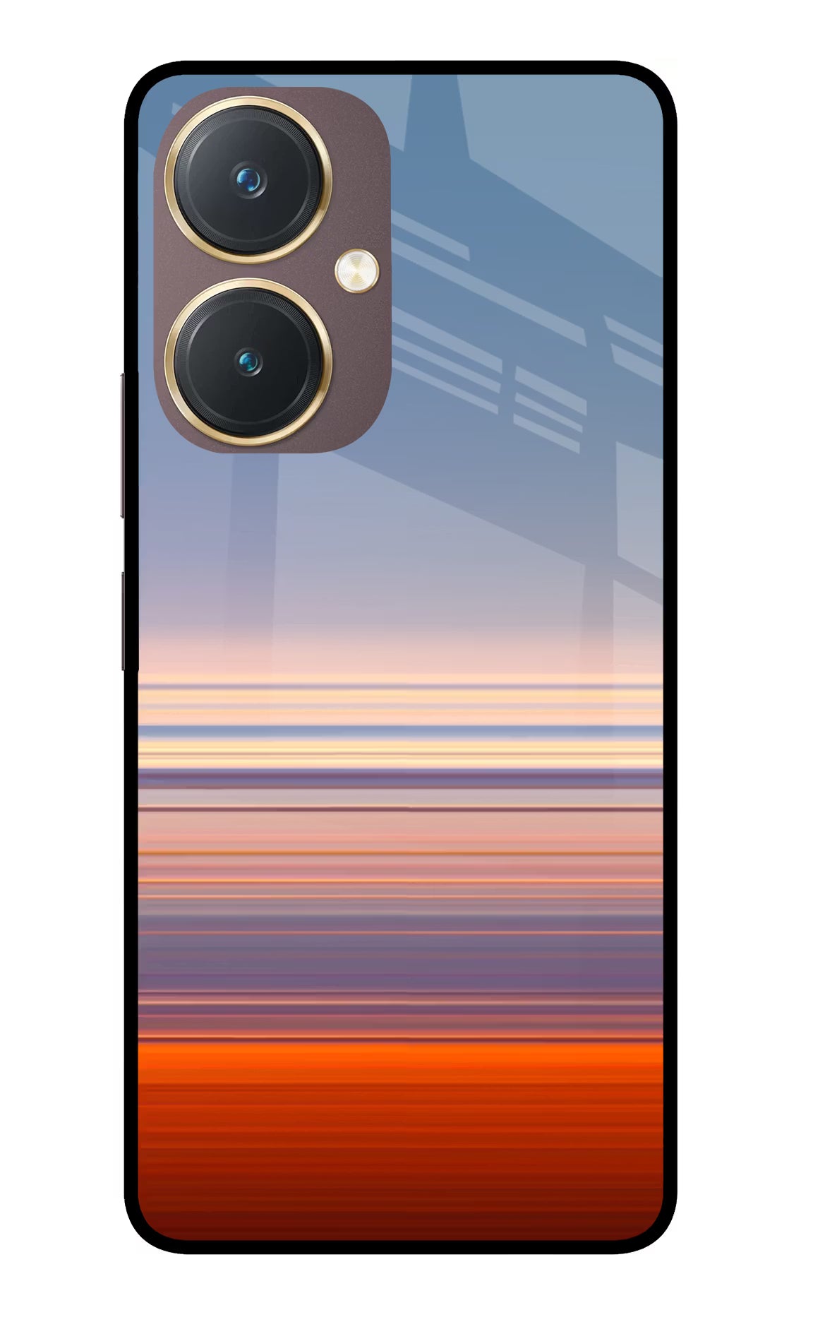 Morning Colors Vivo Y27 Glass Case Back Cover by Casekaro